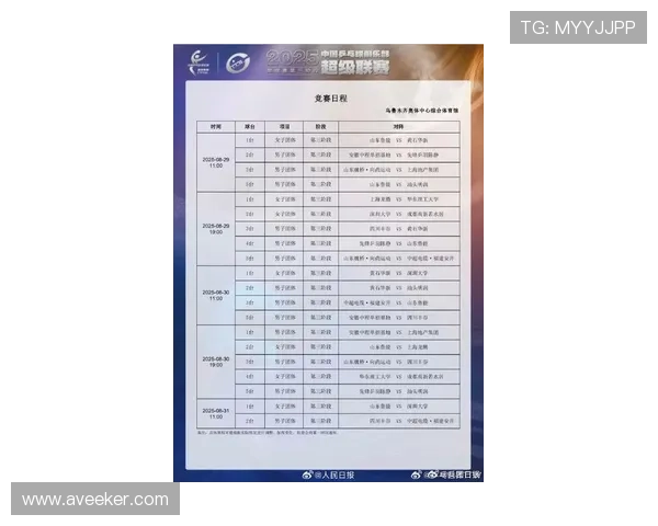 2025德甲联赛乒乓球赛程全面解析与赛事时间安排详情